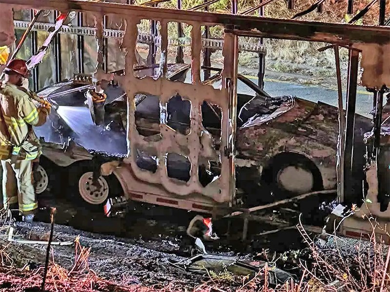 1979 Ford Probe I Concept Car Burns Down at Concours d'Elegance