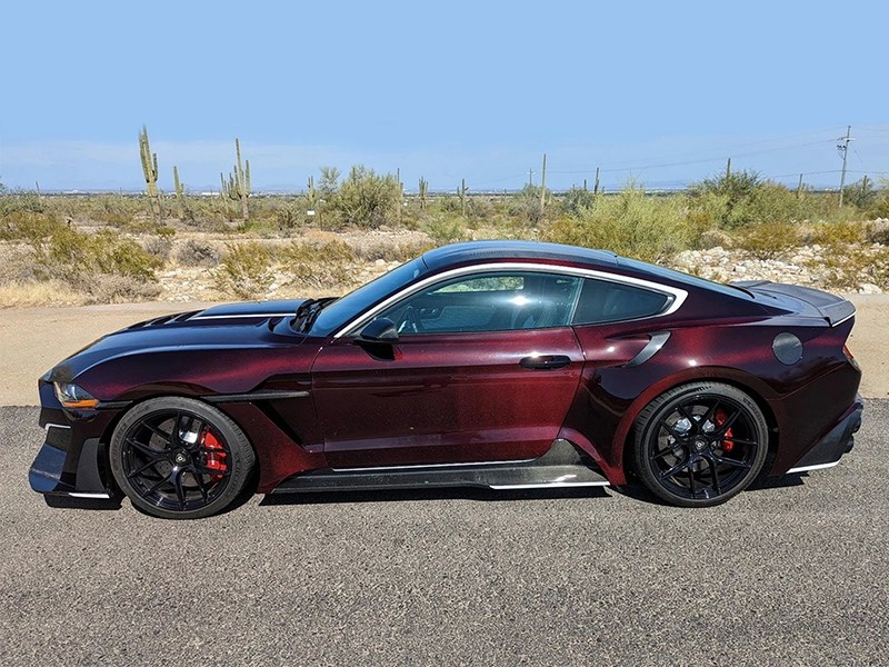 Carbon fiber body developed for Ford Mustang