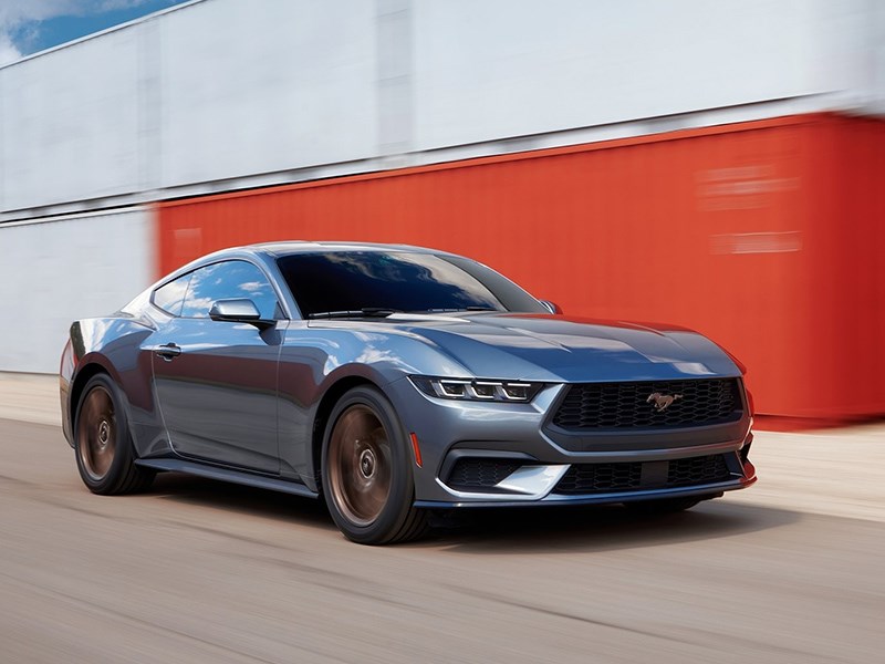 The new generation Ford Mustang is presented