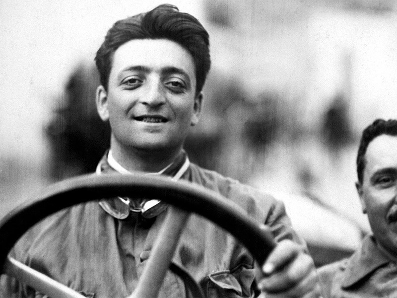 October 5, 1919 marks Enzo Ferrari's debut in professional racing 