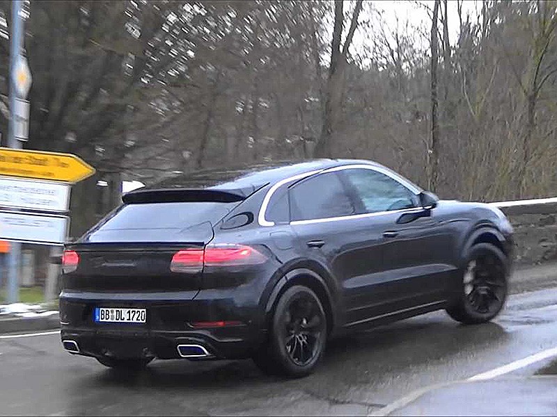 Porsche Cayenne Coupe Found